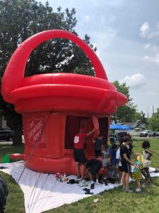 Red Kettle Bouncy House Fun